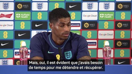 Angleterre - Rashford : “Les gens disent ce qu'ils veulent"