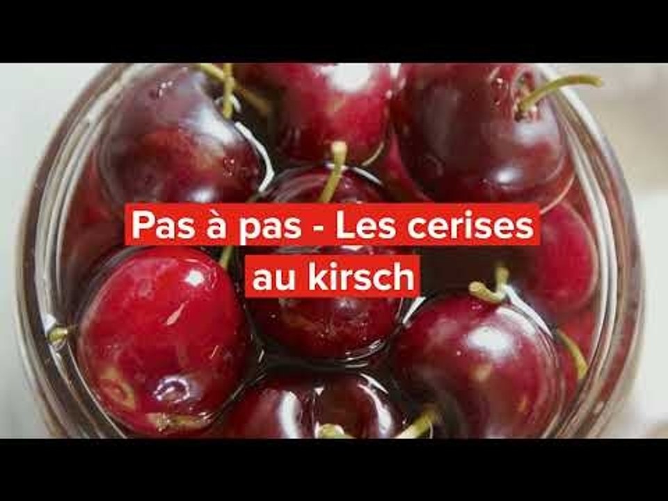 Pas-à-pas - La recette des cerises au kirsch | regal.fr