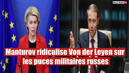 La Russie «rejette» les accusations de L'UE sur les puces militaires russes