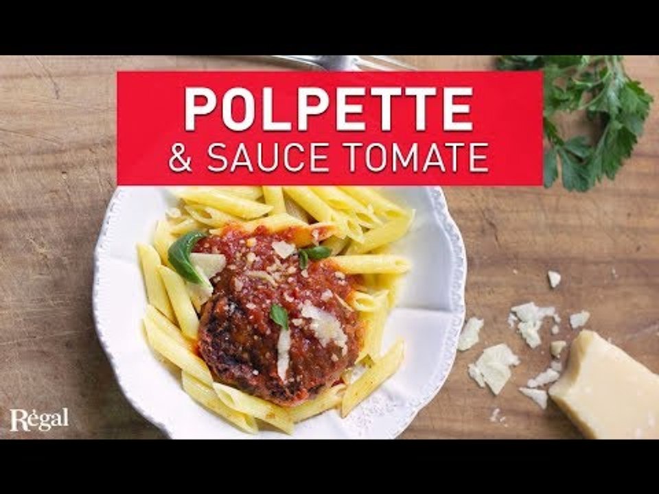 Boulettes de viande et sauce tomate | regal.fr