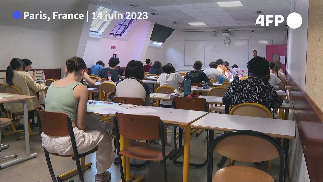 Baccalauréat 2023 : les lycéens passent l'épreuve de philosophie