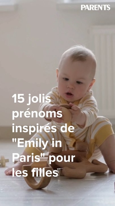 15 jolis prénoms inspirés de "Emily in Paris" pour les petites filles