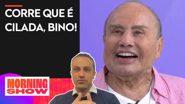 Stênio Garcia fica irreconhecível após procedimento de harmonização facial