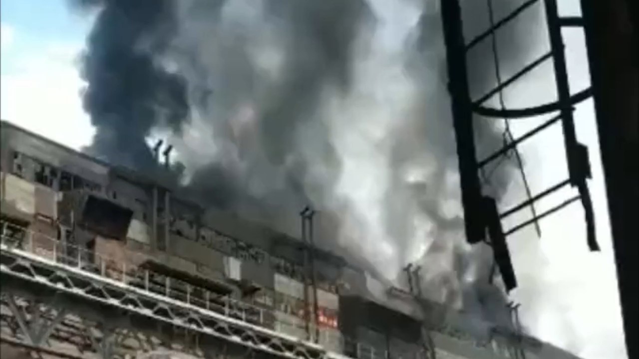 Kraftwerk in russischem Nowotscherkassk steht in Flammen
