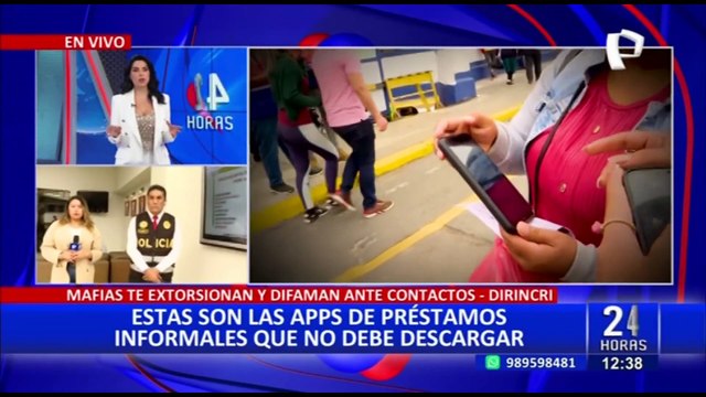 Dirincri pide a la ciudadanía no descargar aplicativos de préstamos