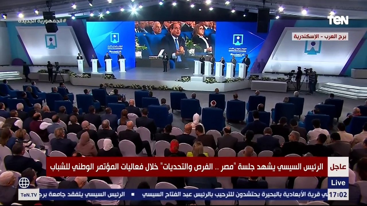 الرئيس السيسي: الدولة دي مش بتاعت الحكومة ولا بتاعتي.. الدولة دي بتاعتنا ولازم تنجح بينا كلنا