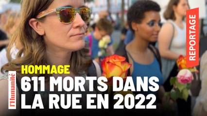 «Au moins 611 personnes sont décédées dans la rue en 2022, à un âge moyen de 49 ans», alerte un collectif