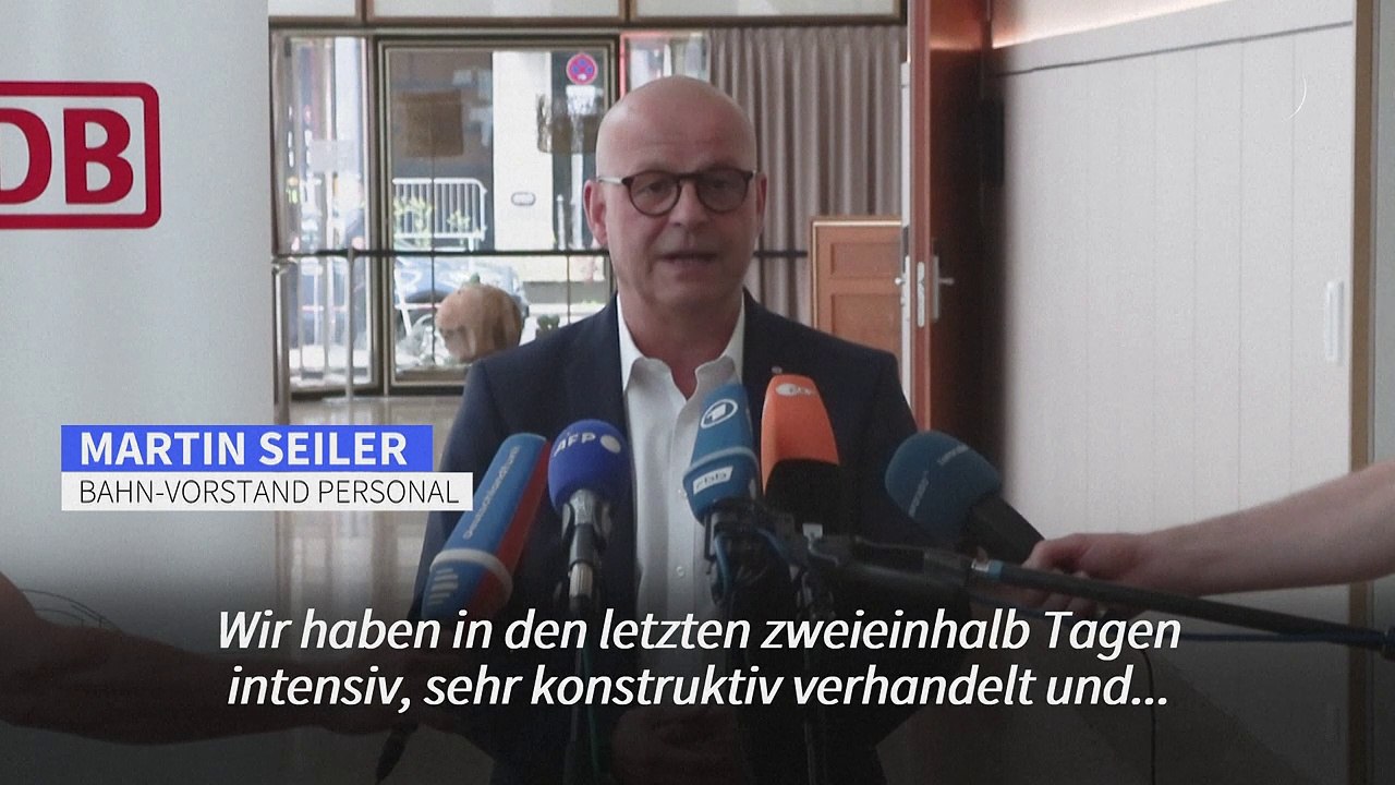 Bahn und EVG wollen Tarifstreit bis Ende der Woche beilegen