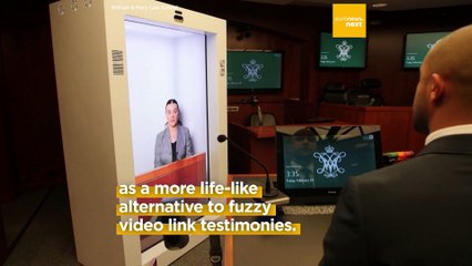 US mock trial tests hologram witnesses on the stand