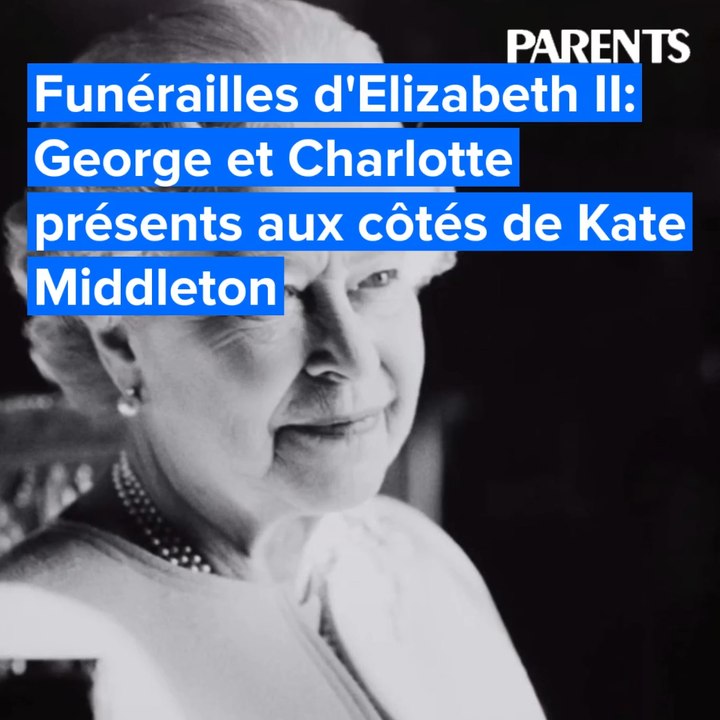 Funérailles d'Elizabeth II : George et Charlotte présents aux côtés de Kate Middleton