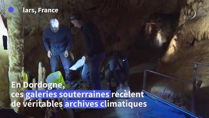 Dans une grotte du Périgord, 500.000 ans d'archives du climat