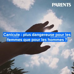 Canicule : plus dangereuse pour les femmes que pour les hommes ?