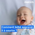 Comment bébé apprend-il à sourire ?