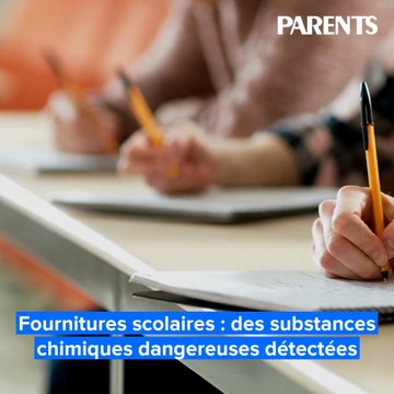 Fournitures scolaires : des substances chimiques dangereuses détectées