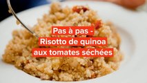 Recette de risotto de quinoa aux tomates séchées | regal.fr