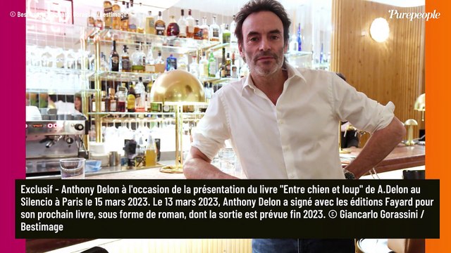 Pour moi, pour mes enfants... : Anthony Delon dévoile son grand regret avec son père Alain Delon, rares confidences