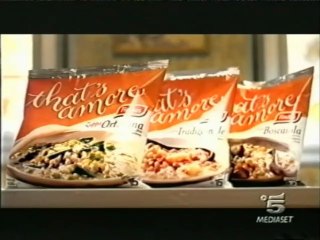 Pubblicità/Bumper anno 2004 Canale 5 - That's Amore Findus