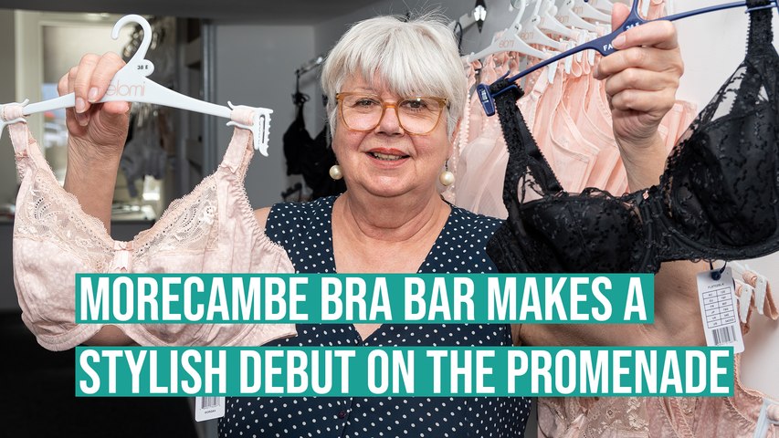 Bras and Beauty: Morecambe Bra Bar makes a stylish debut on the promenade -  video Dailymotion