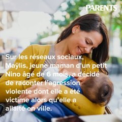 Une maman giflée parce qu'elle allaite en public, personne ne lui vient en aide