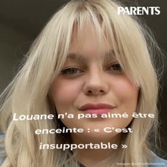 Louane n'a pas aimé être enceinte : « C'est insupportable »