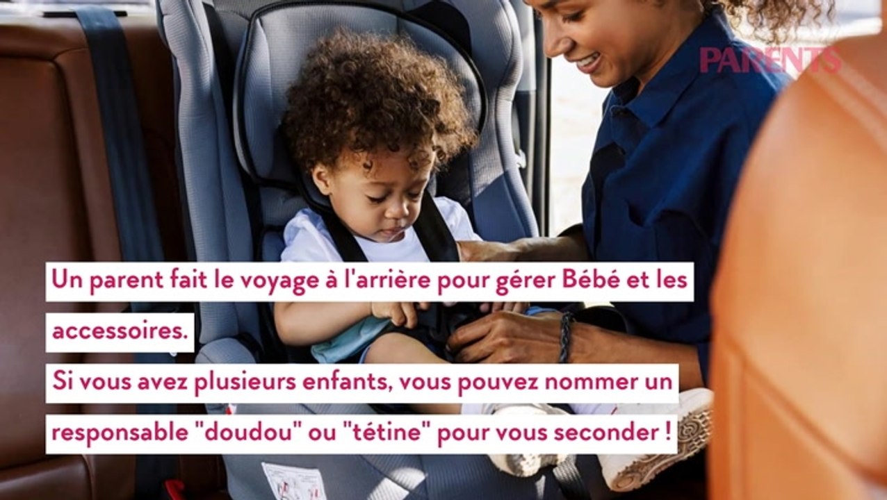 5 astuces pour un trajet en voiture serein