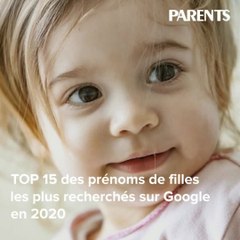 TOP 15 des prénoms de filles les plus recherchés sur Google en 2020
