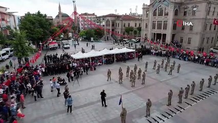 Aksaray'da Jandarma Komandolarının Gururlandıran Gösterisi