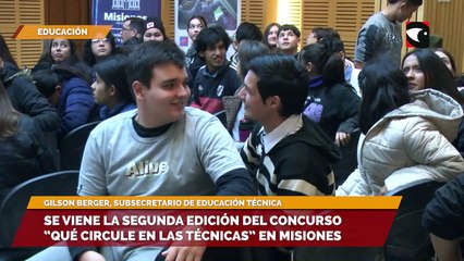 Lanzaron la segunda edición de “Qué Circule en las Técnicas”, el concurso de economía circular para las escuelas técnicas de Misiones