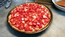 Tarte aux fraises maison