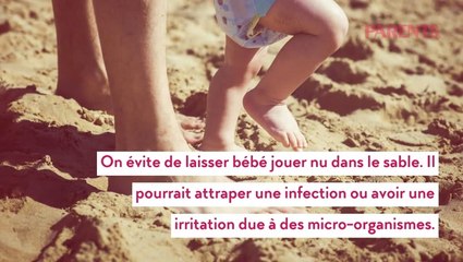 Bébé à la mer : les précautions à prendre à la plage