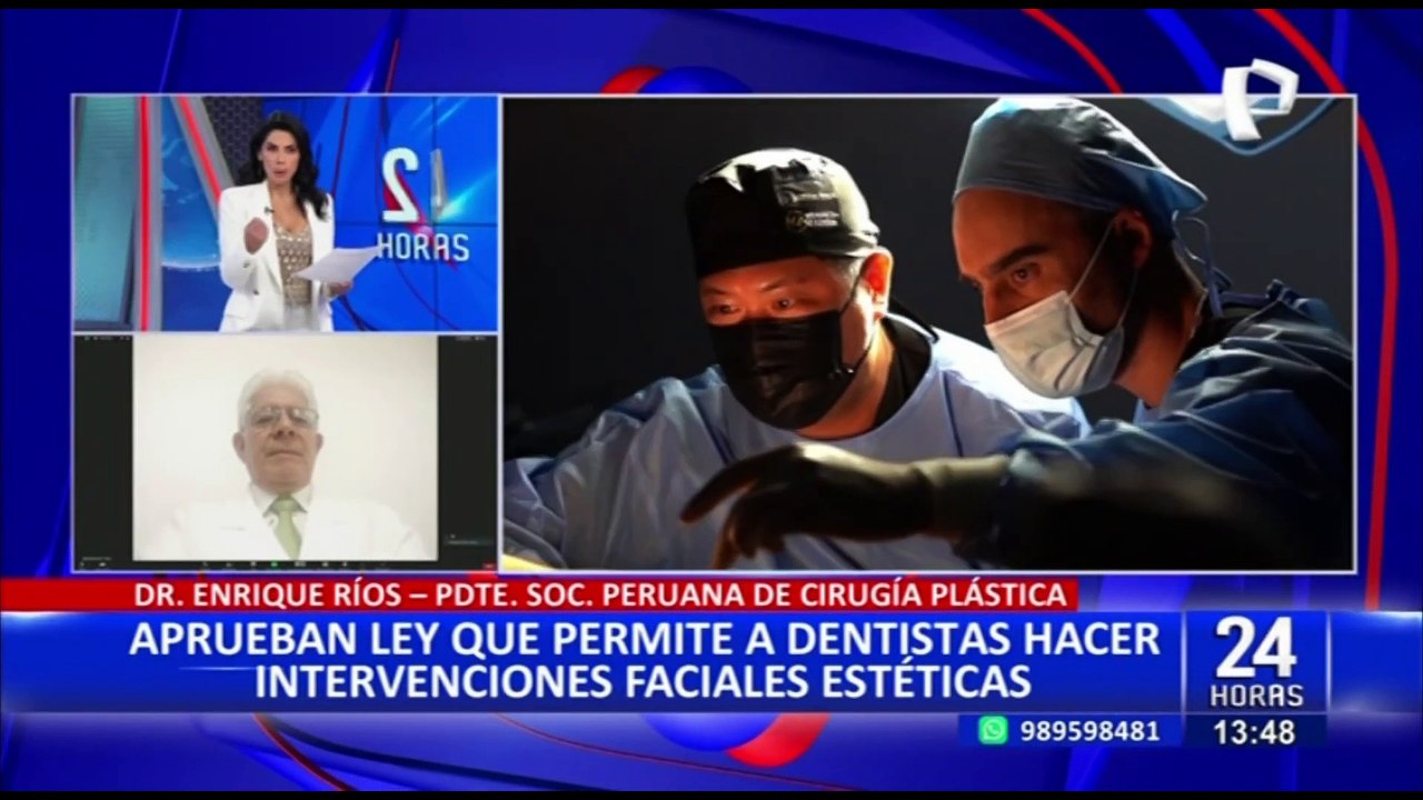 Sociedad Peruana de Cirugía Plástica: intervenciones estéticas no deben practicarse en silla dental