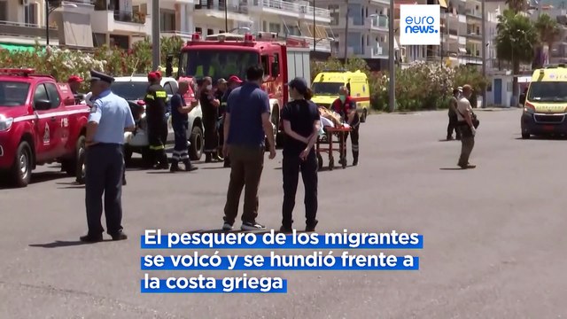Mortal naufragio en Grecia: Suben a 79 los migrantes muertos, hay un centenar de rescatados