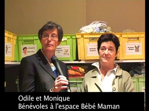 Espace Bébé Maman : la parole aux mamans et aux bénévoles