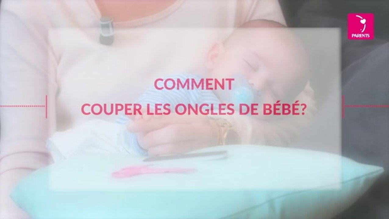 Bien couper les ongles de bébé