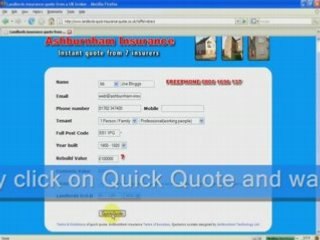 Landlords Insurance Quote