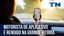 Motorista de aplicativo é sequestrado e amarrado em assalto na Grande Vitória