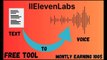 Use Eleven Labs Free tool | Free Ai Voice Generator | Text to Voice changer | pak social tips