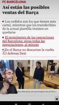 Así está la lista de salidas del Barça