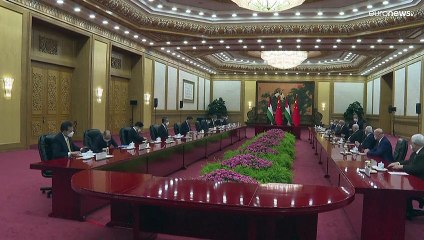 بكين  توسع نفوذها في الشرق الأوسط وتعلن عن "شراكة استراتيجية" مع السلطة الفلسطينية