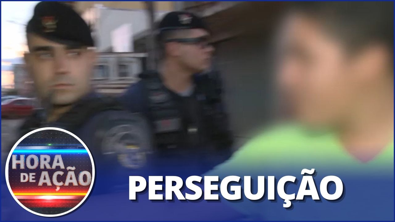 Menor assalta carro, é perseguido pela polícia e leva sermão da família