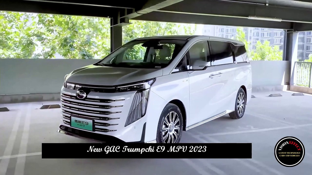 Comprehensive Battery Life Can Exceed 1000 Kilometers. King of MPVs? New GAC Trumpchi E9 MPV 2023