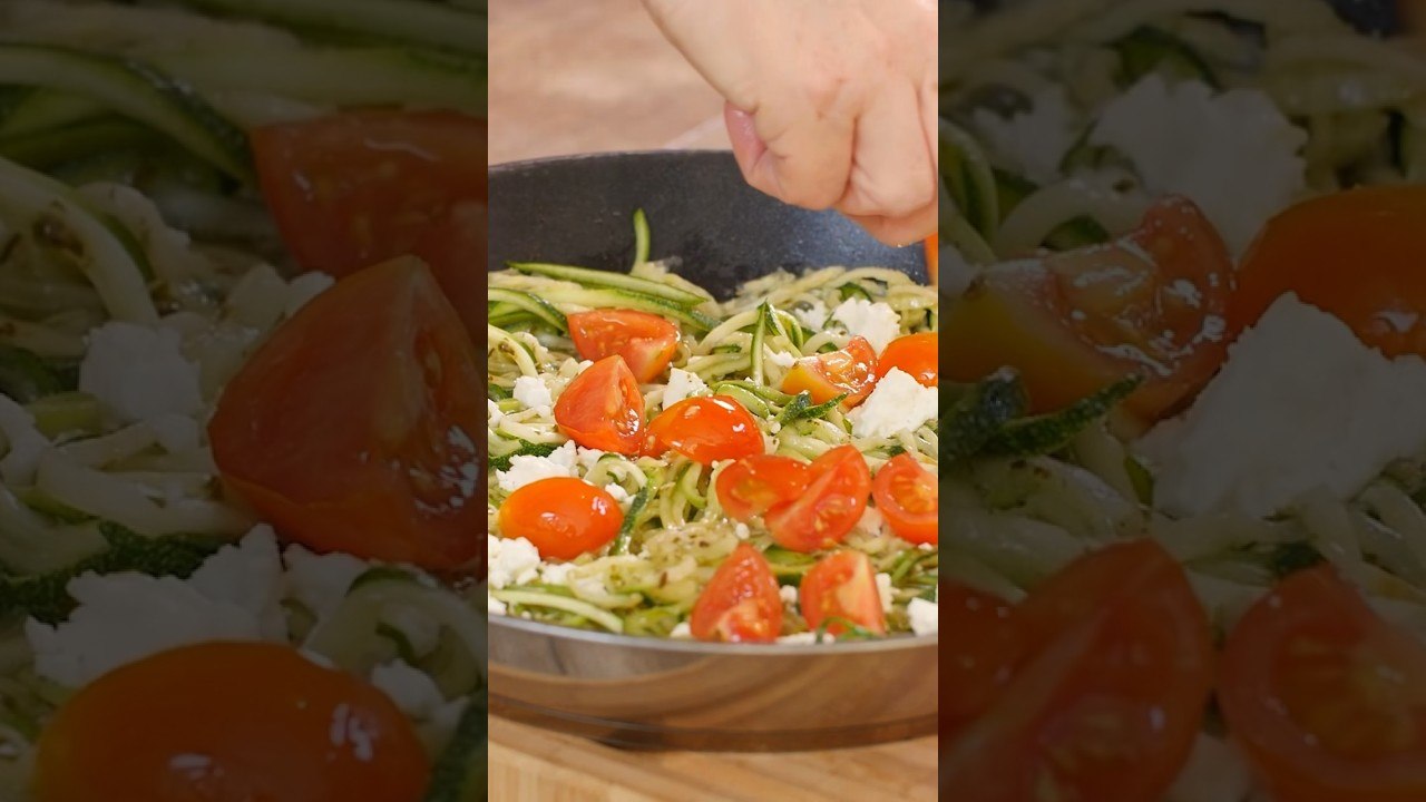 Spaghetti de courgette 