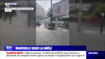 Orages dans le sud: averses de grêle et inondations dans les Bouches-du-Rhône