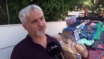 Antalya'da öğretmen son arme 200 ekmek dağıtıyor