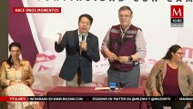 Marcelo Ebrard se registra como aspirante a candidato de Morena a la presidencia