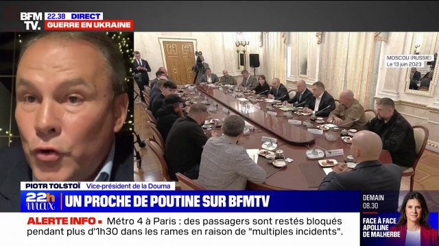 Guerre en Ukraine: Après l'échec de la contre-offensive ukrainienne, on va passer à l'attaque , affirme Piotr Tolstoï, vice-président de la Douma