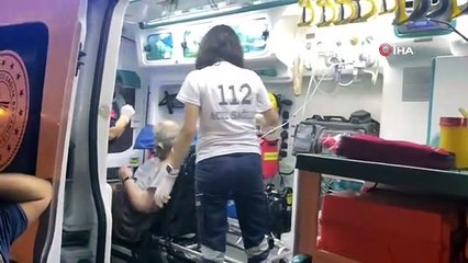 Karabük'te Yangın: Yaşlı Adam Hastaneye Kaldırıldı