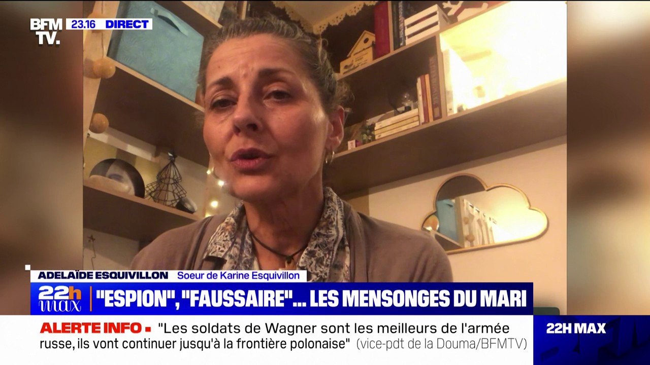 Disparition de Karine Esquivillon: "Je découvre une personnalité de Michel que je ne connaissais pas", explique la sœur de la femme disparue en Vendée