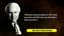 Jim Rohn Quotes About Money: The Key to Success | Be One Motivation #Follow #trendingquotes
