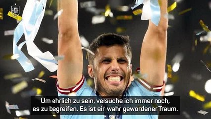 Rodri über den Champions-League-Triumph: